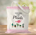 Funny novelty plant tote bag gift